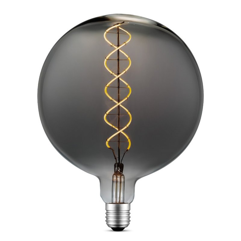 Home Sweet Home dæmpbar LED Globe Spiral E27 G180 6W 180lm 1800K guld