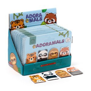 Adoramals wild geformtes magnetisches Lesezeichen Set
