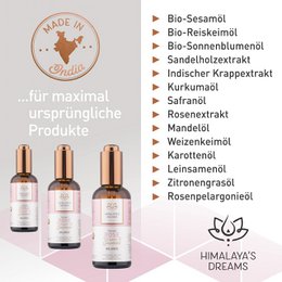 Ayurveda Body and Face Oil Rose / Balance 100ml
