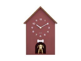 Wanduhr Hundehütte