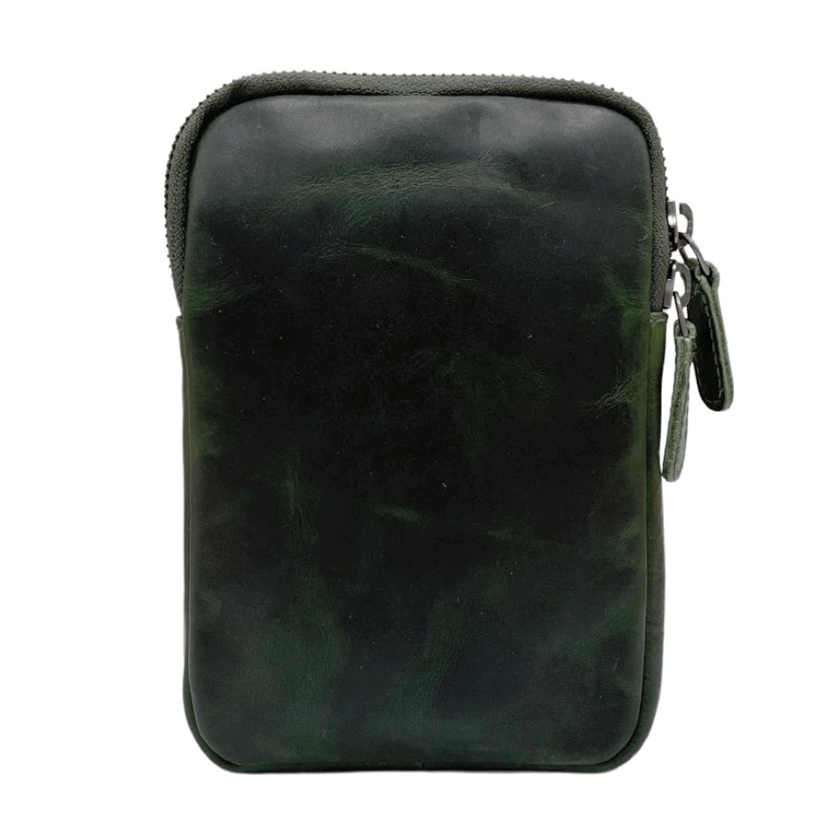 Lederhandytasche für Damen und Herren mit verstellbarem Schultergurt in 5 Farben