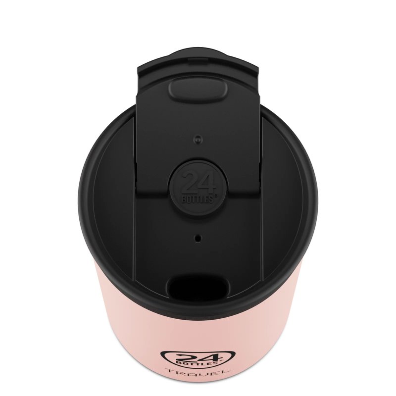 24 botellas Viajes Tumbler Dusty Pink 350ml