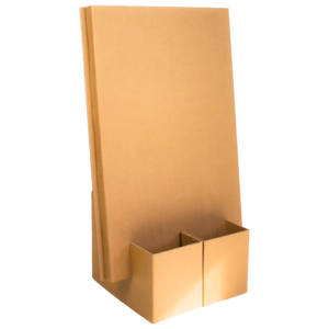 Cardboard Kids Painting Easel with Stool