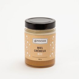 ORGANIC CREAMY HONEY - 400G GLASS JAR