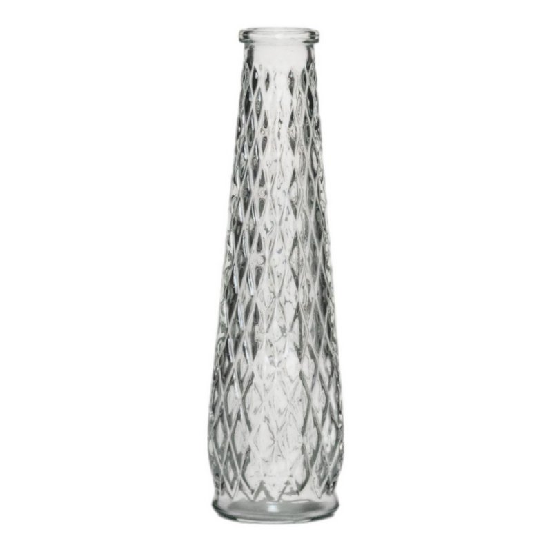 One Flower Vase Ted clear h25 d7,5