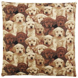 Funda de cojín Cachorro Labrador