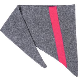 écharpe grey/fuschia