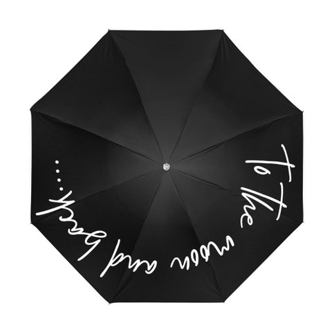 Umbrella to the moon and back black