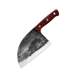 Samura Mad Bull Serbian Chef's Knife 180 mm, Black & Red Handle