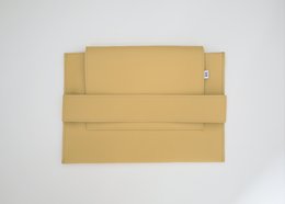 Soft yellow laptop sleeve, available in various patterns including shiny summer, spring bouquet, silky sheets, put a ring on it, yellow roses, water splash, and brushy party.
