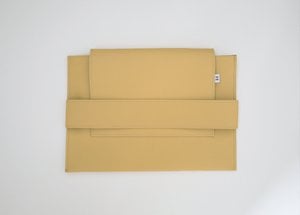 computer cover | laptop sleeve 14 "| soft yellow