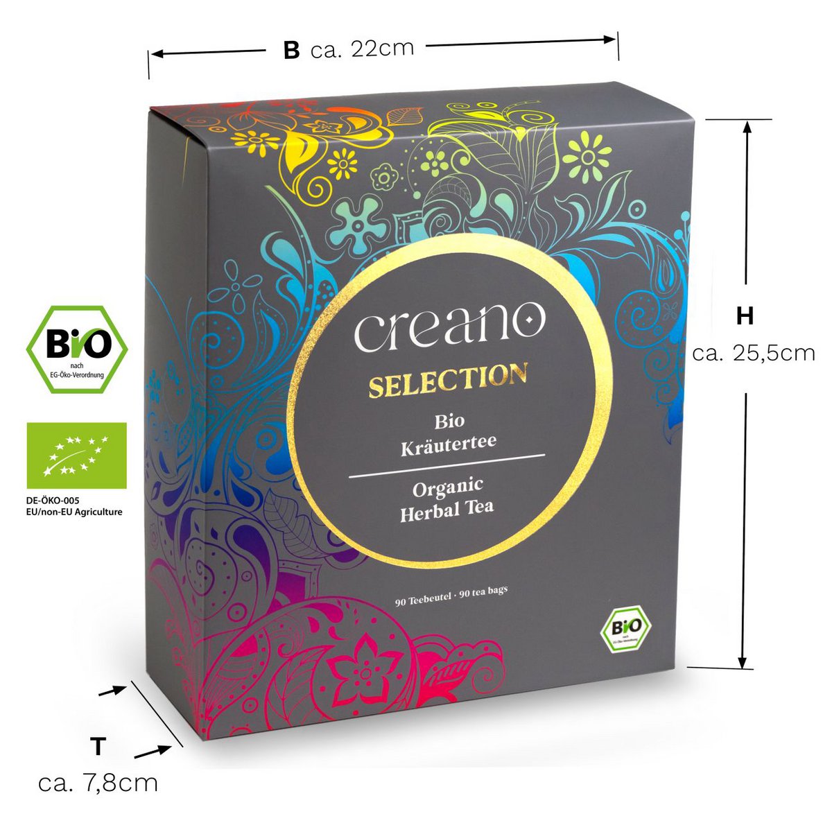 Bio Kräutertees Selection Box 90er-Set