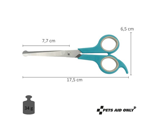 Vachtschaar Pets Aid Only ronde punter, 18cm