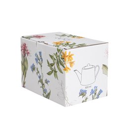 DUO FLOWERS Teapot 900ml + infuser, COLORS OF NATURE, Giftbox