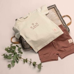 Heart Short Kids | Burlwood
