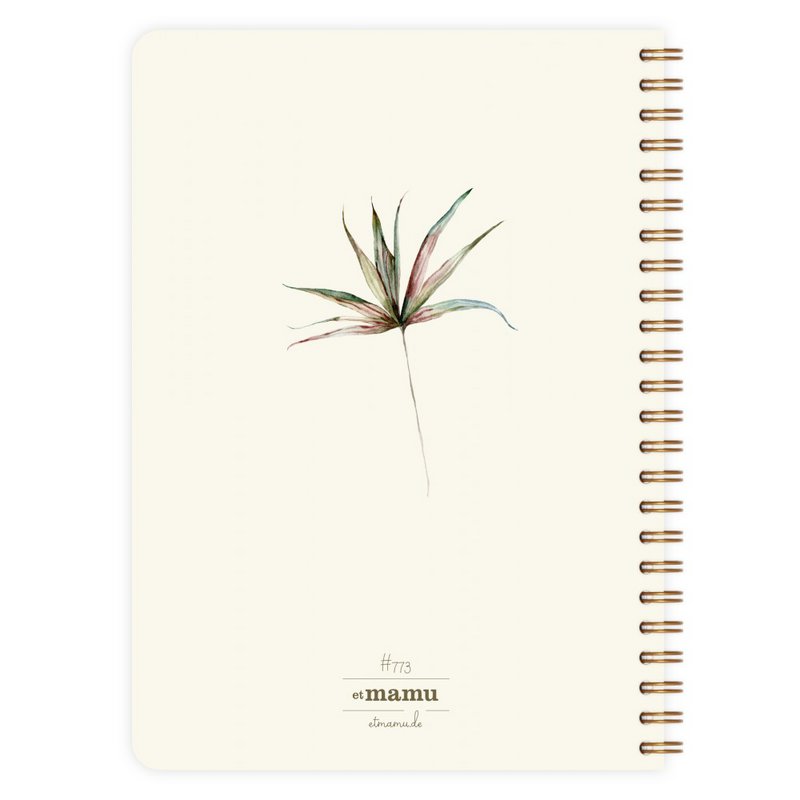 Notizblock Palmzweig A5