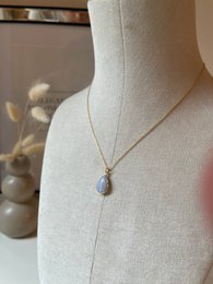 Gem Candy | Blue Chalcedony Necklace