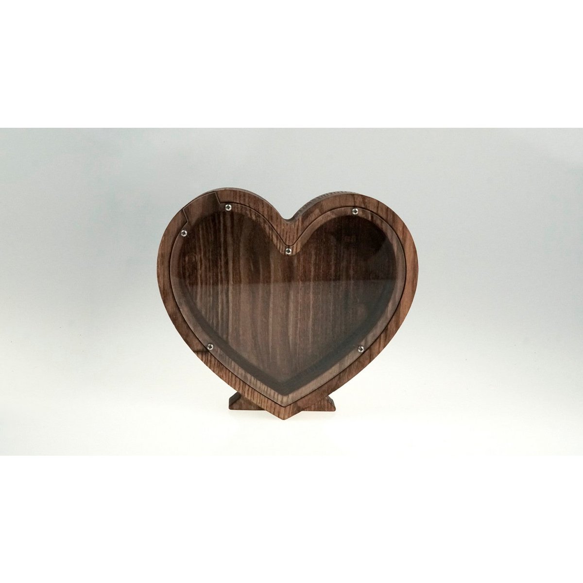 Sparschwein, Holz Sparschwein Herz