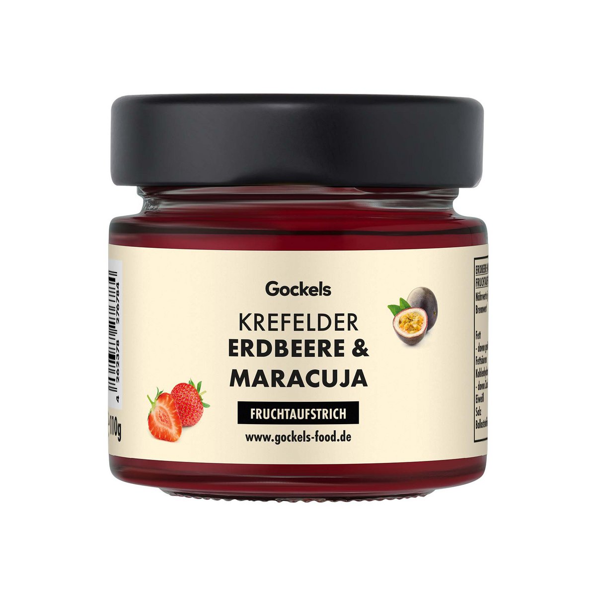 Krefeld strawberry & Maracuja - fruit spread with an exotic note