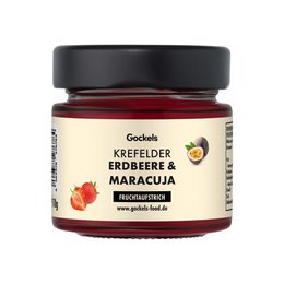 Krefeld strawberry & Maracuja - fruit spread with an exotic note