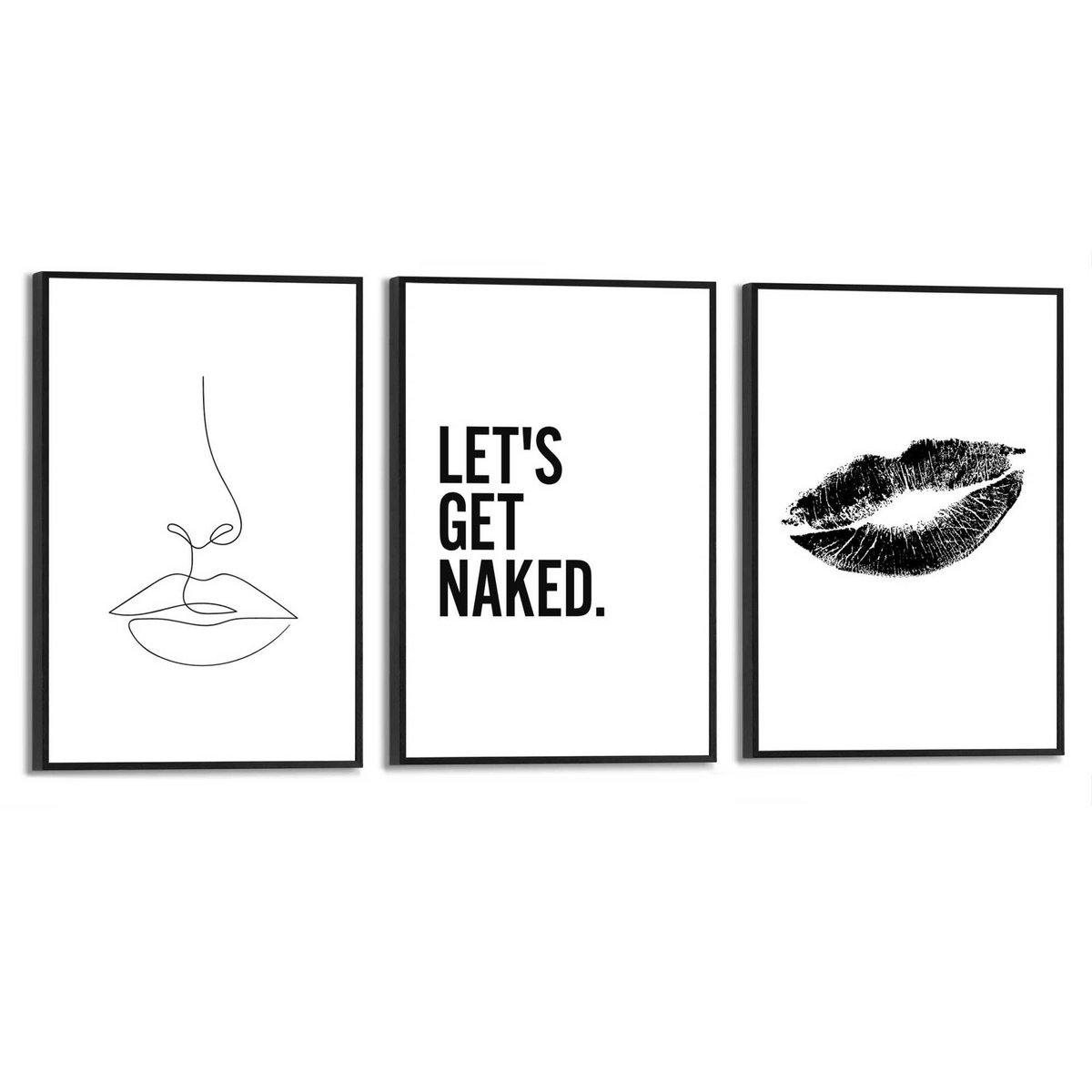 Paintings set Woman 30x20