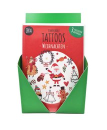 Présentoir de comptoir tatouages ​​enfants Noël (20 pièces)