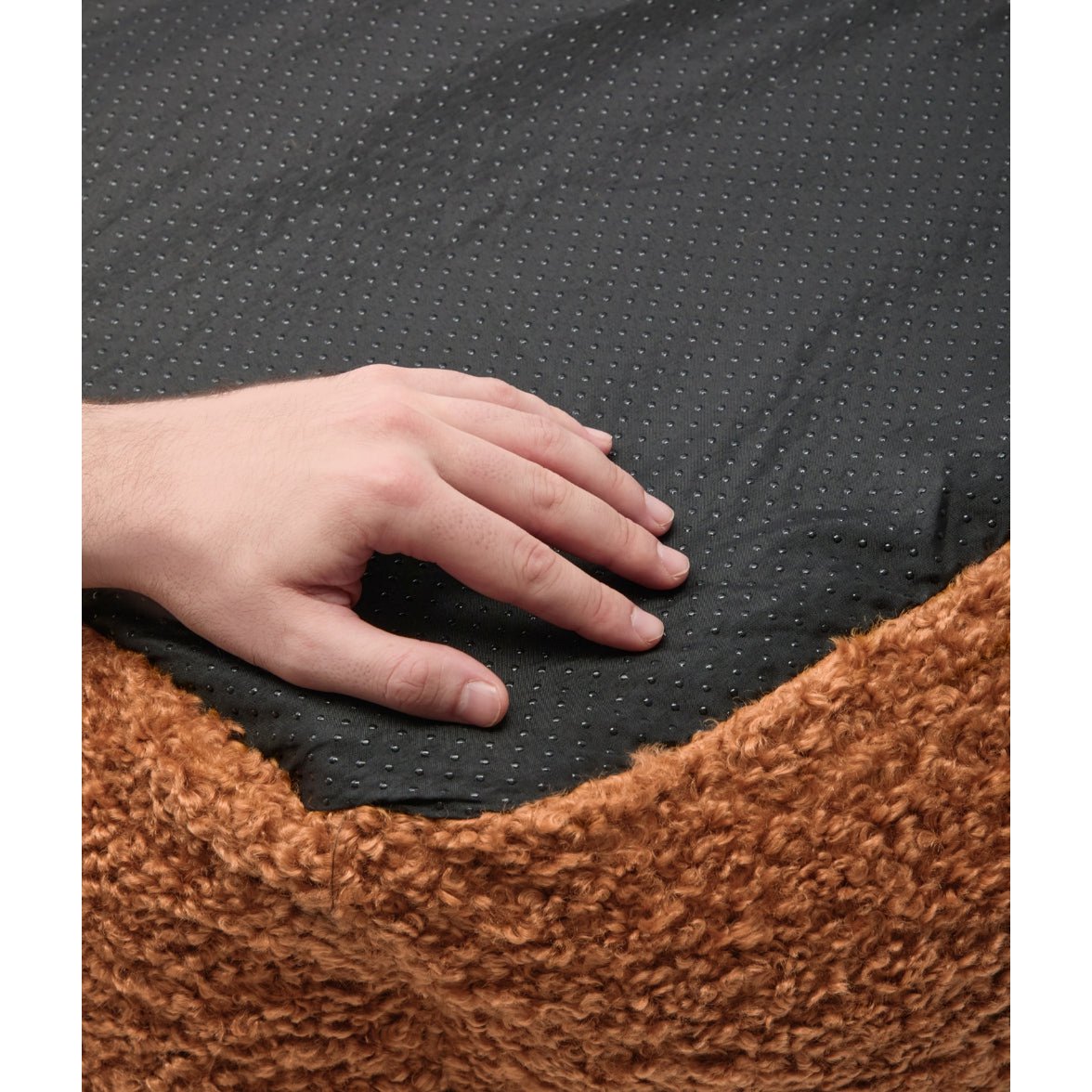 Cama Perro Borreguito Mostaza, Snozy