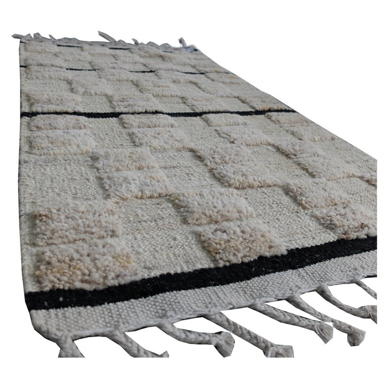 Alfombra Kilim Star Dust tejida a mano IKAT