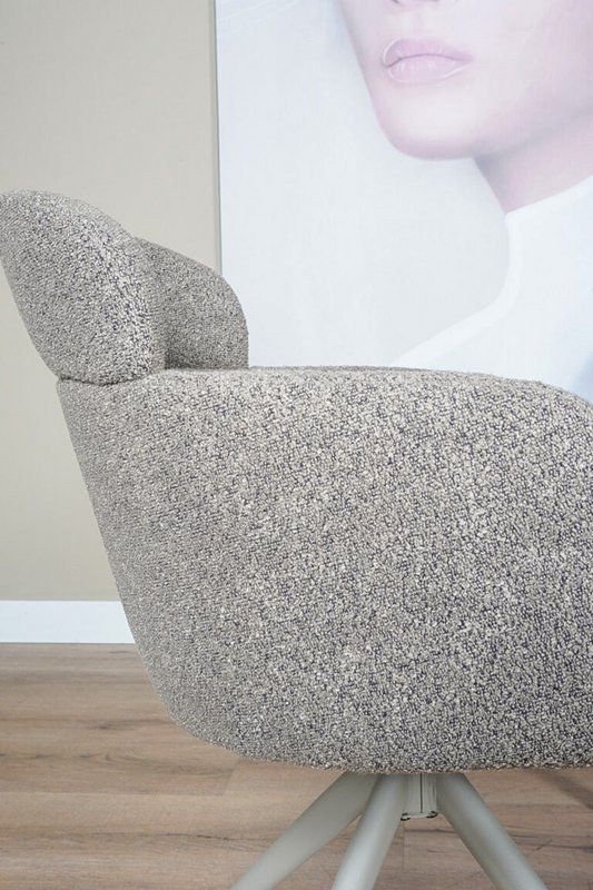 Spisestuestol Chase - Bouclé - Brown
