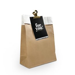 Kraft - Bolsillos en bloque forrados