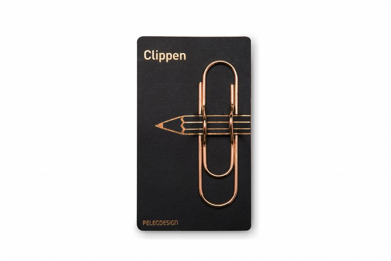 Clips de trombone Peleg Design - Rosé Gold