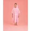 TOWEL TO GO IPANEMA KIDS Cotton Beach Poncho 60x48 cm | Quick Dry Changing Towel | Pink | with Gift Box