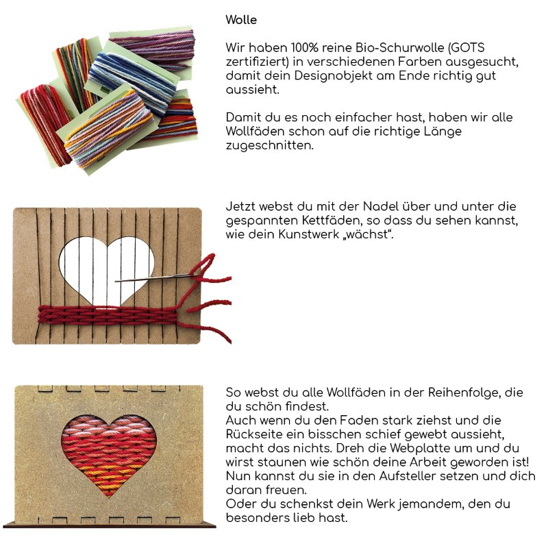 Handwerkset ballerina weven
