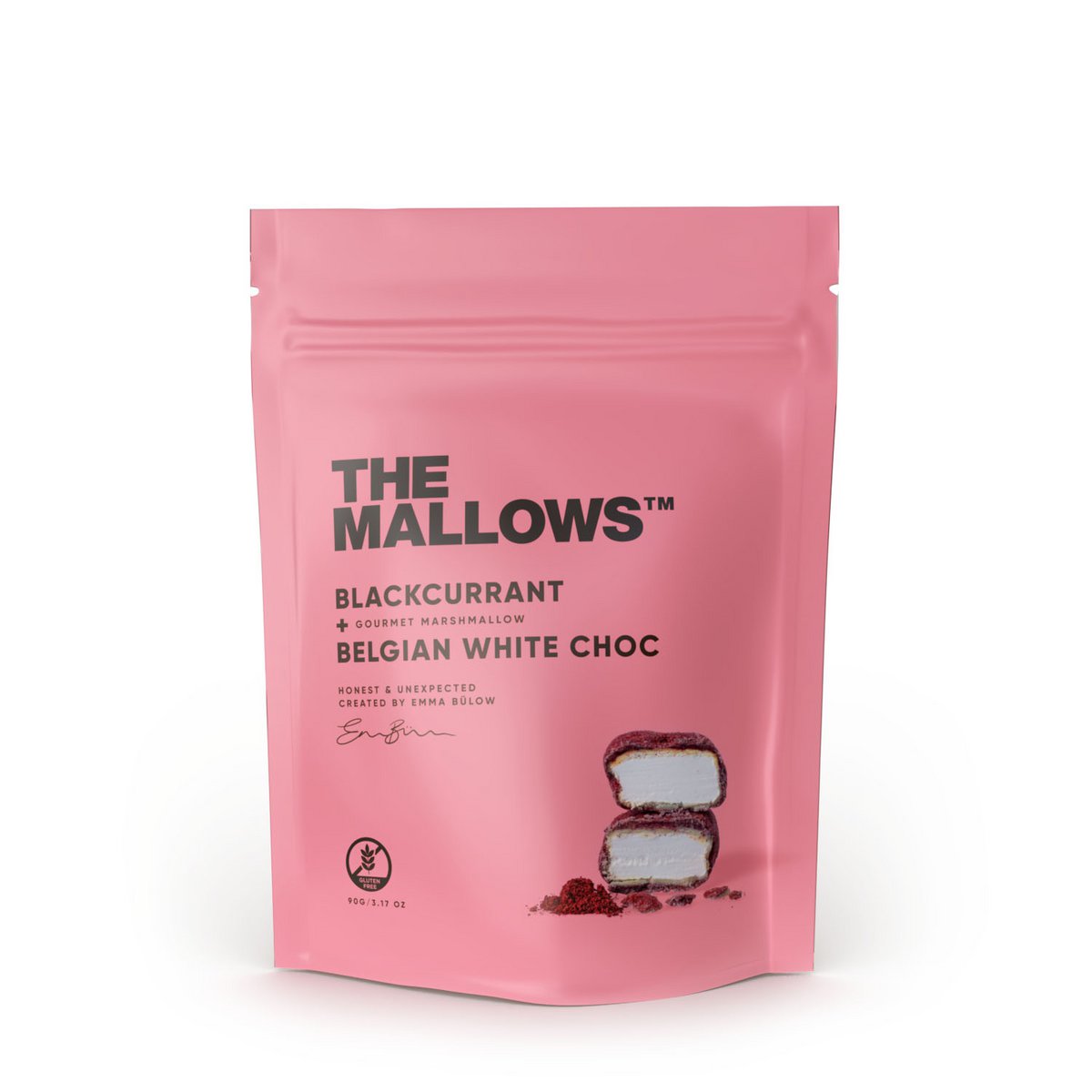 ZWARTE BES & WITTE CHOC 90G