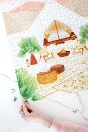 Glamping - Puzzle 1000 Teile