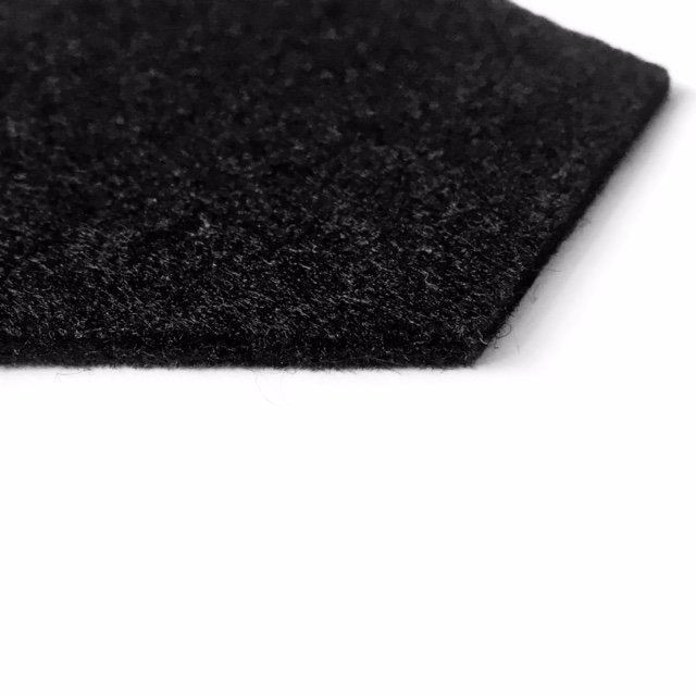 Felt Coasters - Hexagon - set of 4