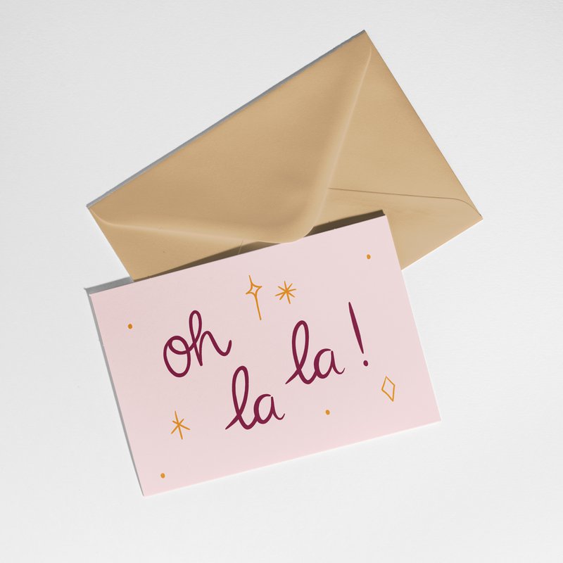 WENSKAART - Oh la la