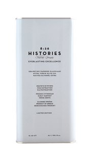 8:26 Histories Extra Vierge Olijfolie 4L Navulblik Premium Family Edition