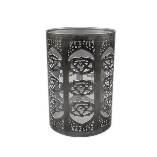 7 Chakraer Lanterne aluminium