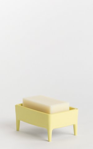 mellow yellow bubble buddy kit including lemon soap bar