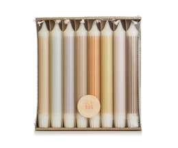 By Kimmi dinerkaarsen - Giftbox Circus - 1 tray - 8 kaarsen