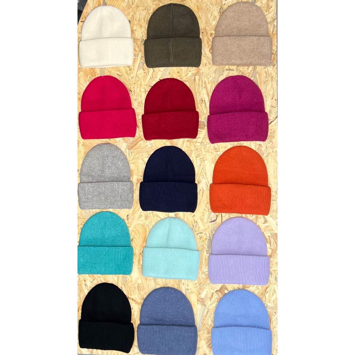Beanie with cashmere wool