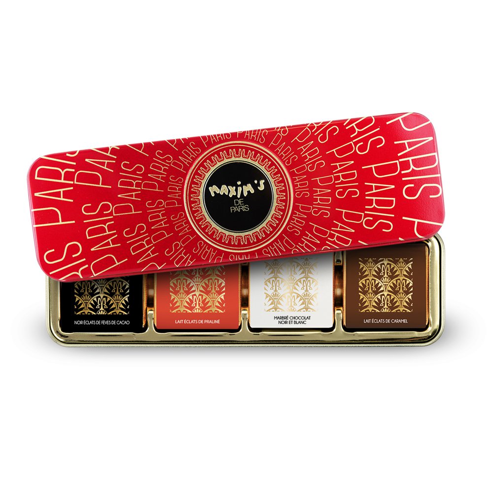 Ligrie 8 vierkanten van bijpassende chocolade - 32 g