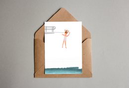 cartolina 'un atto di fede'