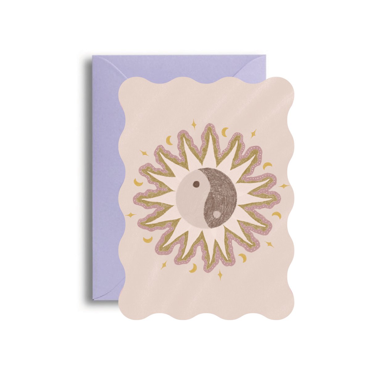 Carte de voeux yin yang