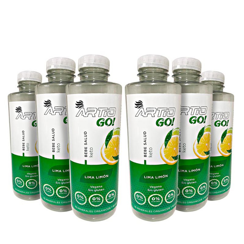 GÅ! 6x500 ml citronlime