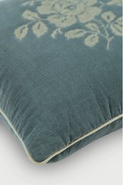 Kussenhoes | Camellia Teal Cross Stitch kussenhoes van Sanctuary Living