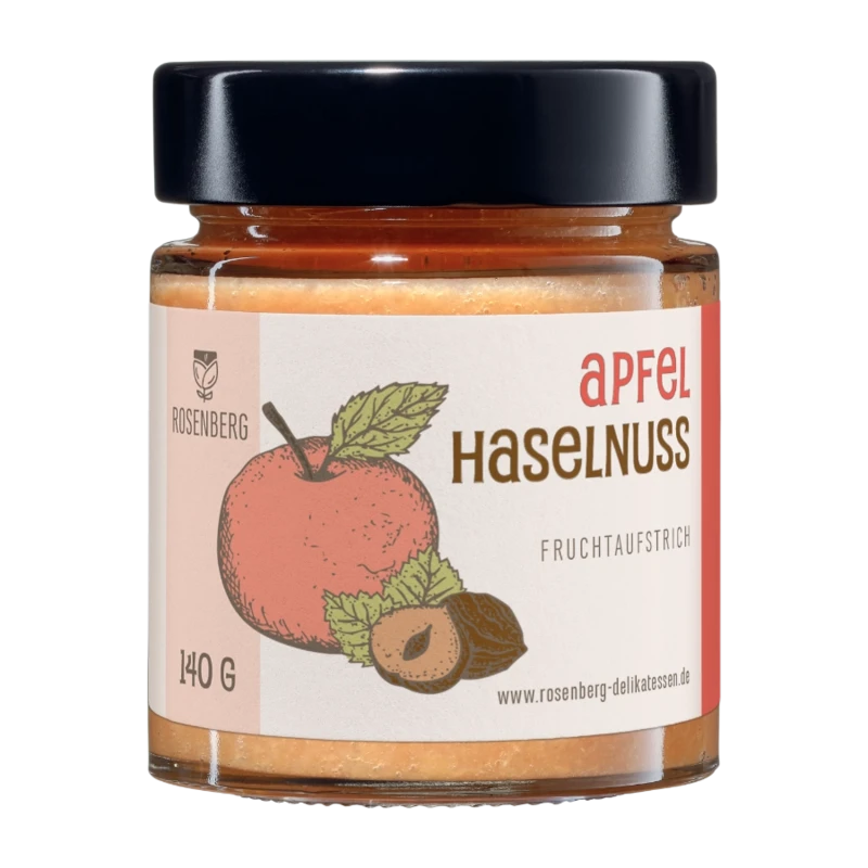 Bio-Fruchtaufstrich Apfel Haselnuss