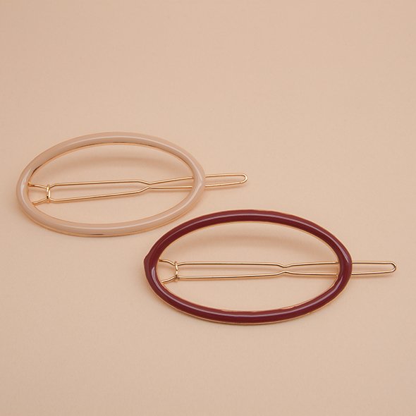 Barrette CHANCE Oval