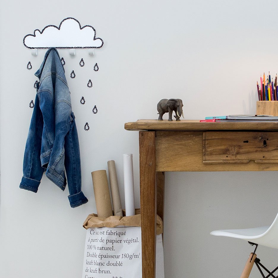 Big cloud coat rack